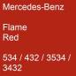 Preview: Mercedes-Benz, Flame Red, 534 / 432 / 3534 / 3432.